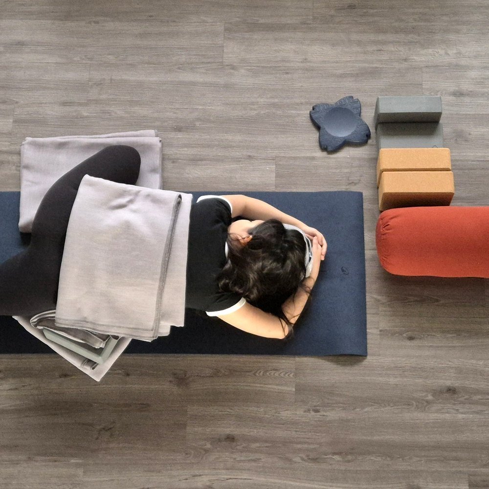 Restorative, with everything propped under you